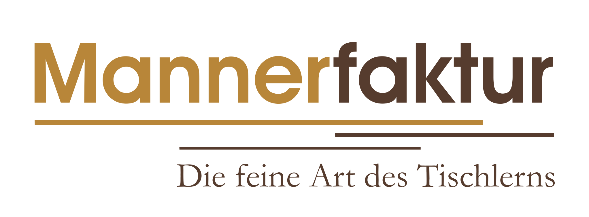 Mannerfaktur – die feine Art des Tischlerns